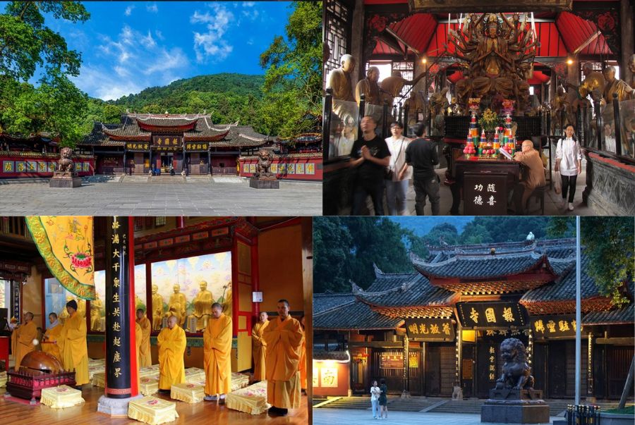 Chùa Bảo Quốc nổi bật với khung cảnh thiên nhiên hài hòa, là nơi chiêm bái linh thiêng của người dân bản địa