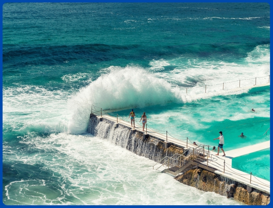 Bondi Beach được mệnh danh là thiên đường biển hàng đầu tại Sydney