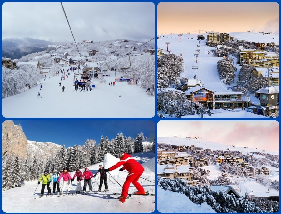 Khung cảnh trắng xóa của nước Úc vào mùa đông