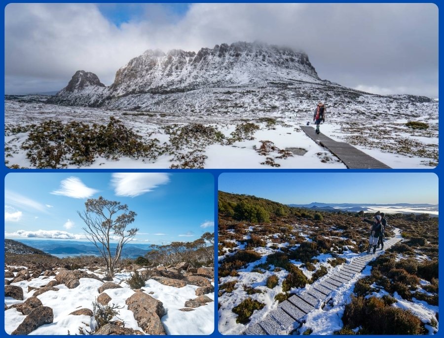 Vùng núi phía nam là nơi có mùa đông lạnh nhất nước Úc, trong đó nổi bật nhất là khu vực Tasmania