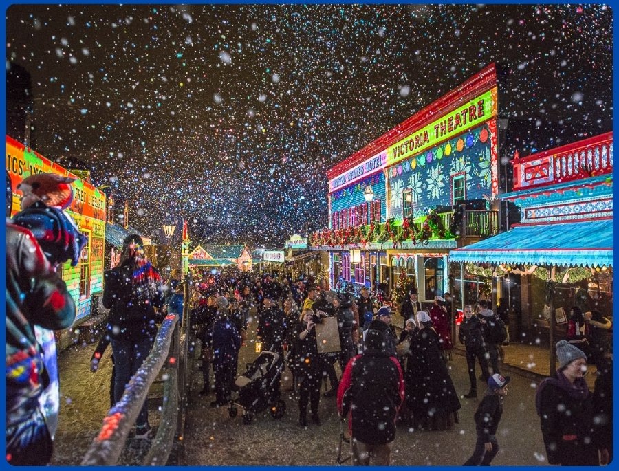 Khung cảnh lung linh tại lễ hội Sovereign Hill Winter Wonder Lights