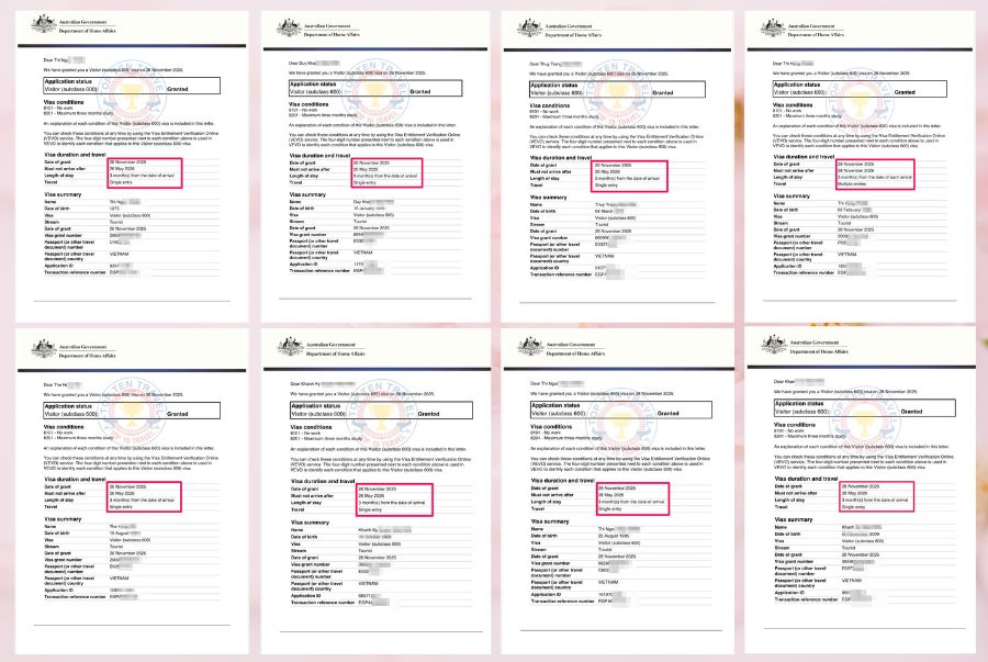 Top Ten Travel là đơn vị chuyên hỗ trợ xin visa Úc trọn gói giá tốt