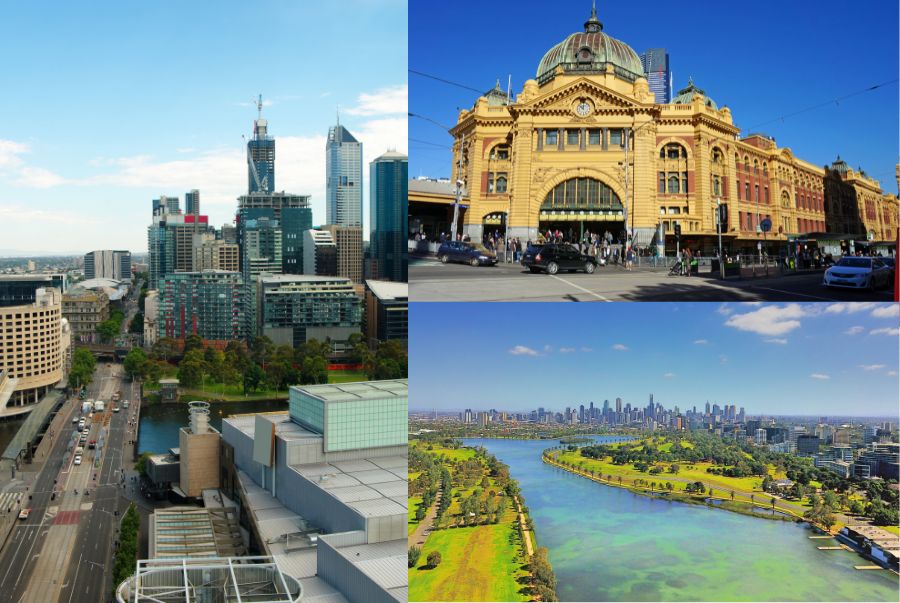 Melbourne chào đón mùa hè rực rỡ với kiểu thời tiết ôn hòa đặc trưng, trời trong xanh, nắng đẹp