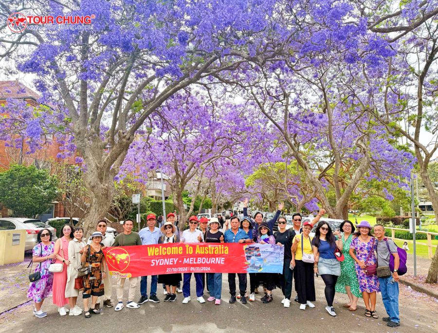 Tour úc của Top ten Travel cam kết khởi hành theo lịch trình đã đề ra