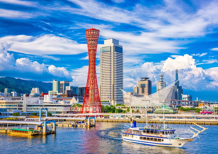 Cảng Kobe từ lâu đã trở thành một điểm nhấn đầy ý nghĩa khi đi du lịch Nhật Bản