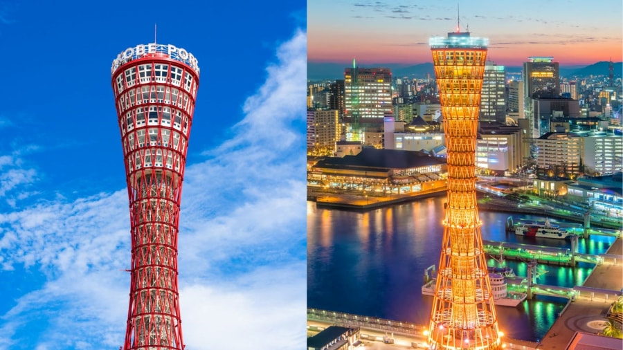 Tháp Kobe Port là một trong những điểm nhấn không thể bỏ qua khi ghé thăm Cảng Kobe