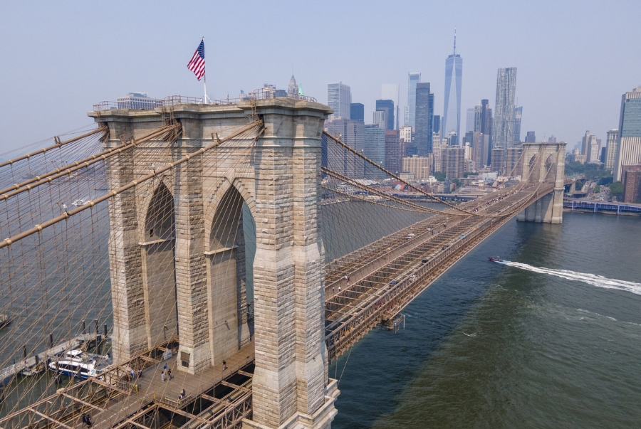 Cầu Brooklyn hoàn thành sau hành trình 14 năm đầy thử thách