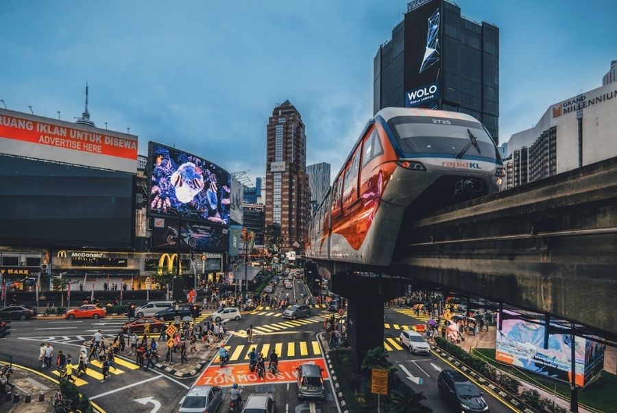 Phương tiện di chuyển tại Malaysia khá đa dạng để du khách lựa chọn