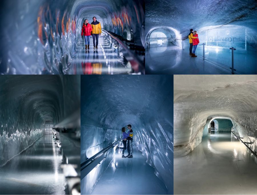 Cung điện Băng được chạm khắc tuyệt đẹp tại Jungfrau