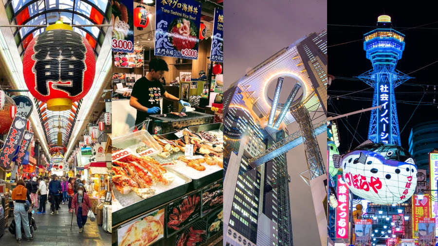 Chỉ với 1 ngày tại Osaka có thể khiến bạn choáng ngợp bởi sự kết hợp hài hòa giữa lịch sử, văn hóa và nhịp sống hiện đại