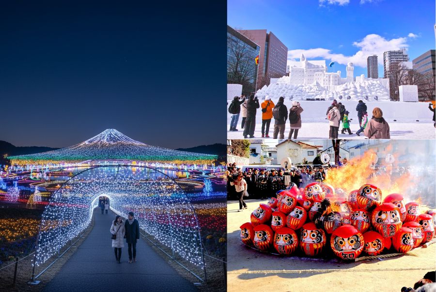 Các lễ hội dịp tết tại Nhật Bản là sự kết hợp hoàn hảo giữa truyền thống và hiện đại