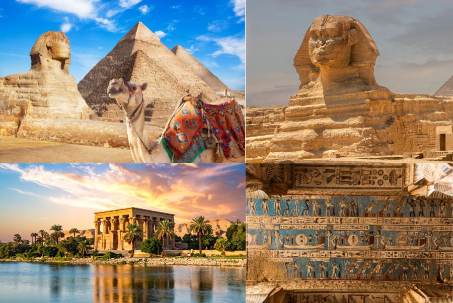 Ai Cập là nơi bạn có thể cảm nhận bầu không khí Tết phương Đông xen lẫn hơi thở của nền văn minh cổ đại