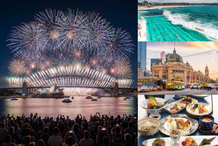 Úc là lựa chọn tuyệt vời cho những ai muốn đón Tết trong bầu không khí mùa hè rực rỡ, tràn đầy năng lượng