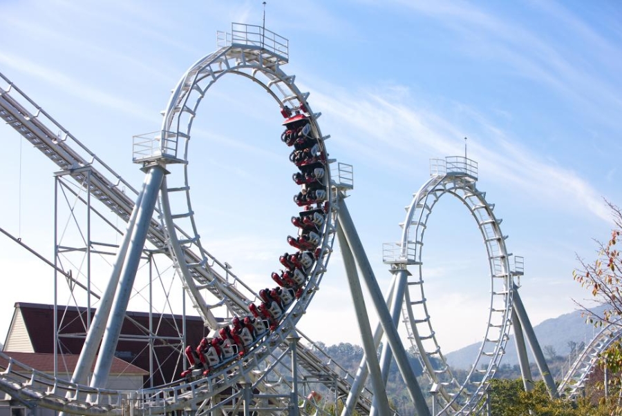 Công viên Everland nổi tiếng là thiên đường với nhiều trò chơi mạo hiểm