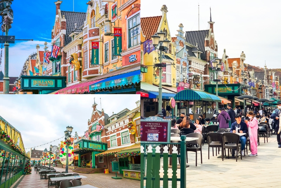 European Adventure là khu vực check-in được nhiều bạn trẻ yêu thích