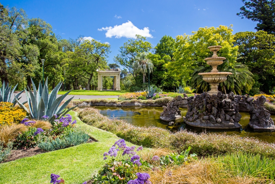 Fitzroy Gardens không gian xanh mang đậm phong cách châu Âu giữa lòng Melbourne