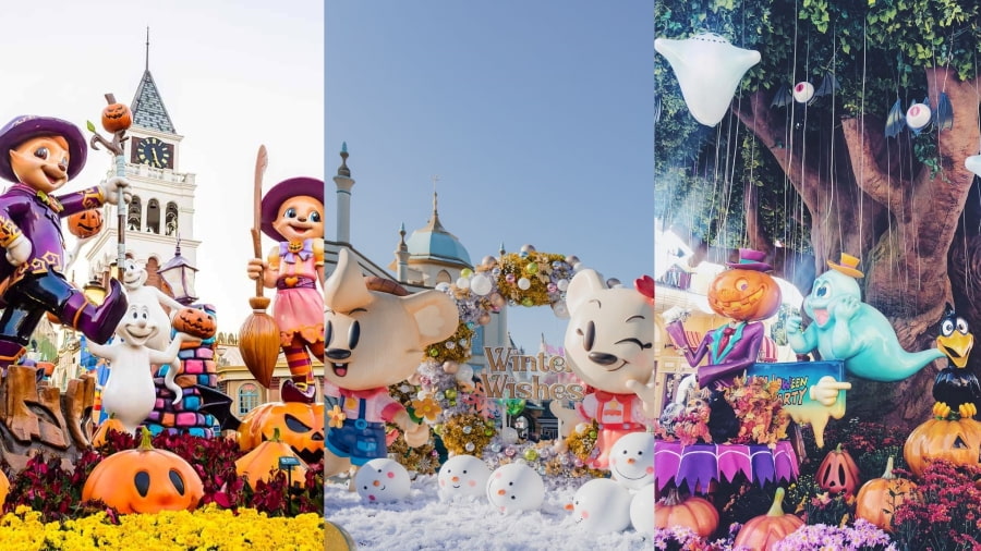 Magic Land là nơi mà những câu chuyện cổ tích trở thành hiện thực tại Công viên Everland Hàn Quốc