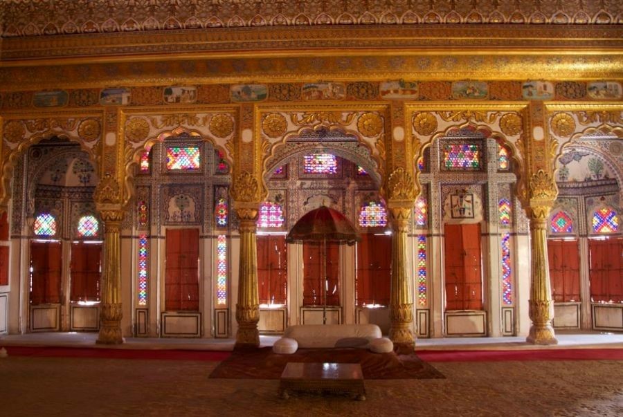 Kiến trúc được chạm khắc vô cùng công phu