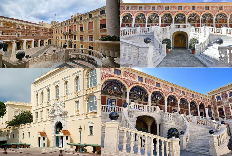 Toàn cảnh Cung điện Hoàng gia Monaco