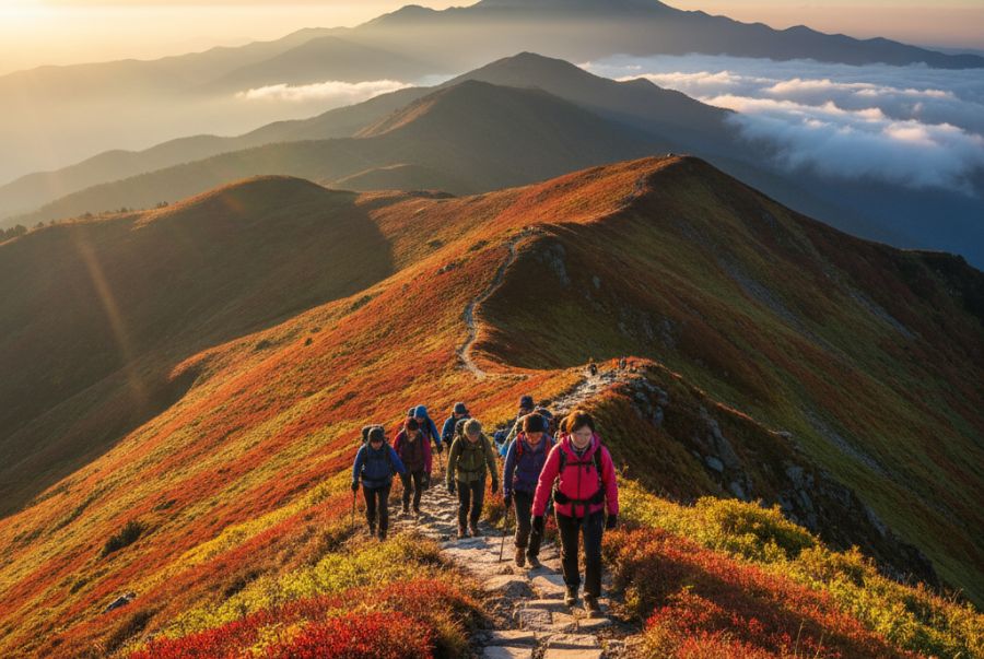 Hehuanshan là cung đường trekking đầy thử thách, dành cho những ai khát khao chinh phục độ cao