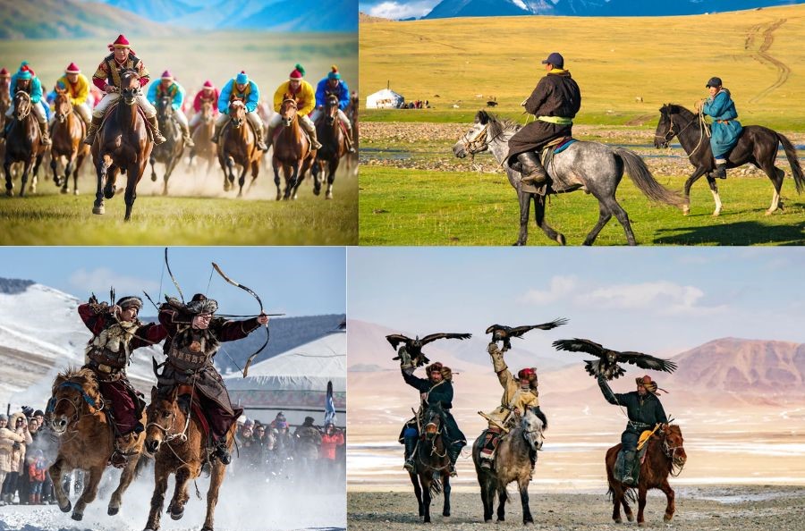Cưỡi ngựa là một trong những trải nghiệm lý tưởng trong văn hóa đời sống du mục