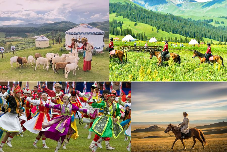 Thời tiết tại Mông Cổ tạo điều kiện thuận lợi cho các hoạt động ngoài trời