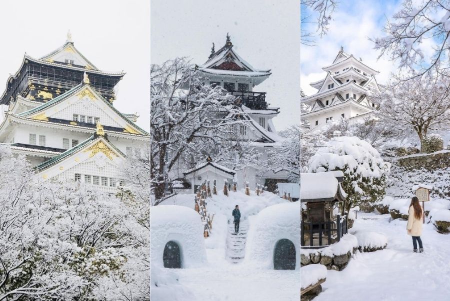 Osaka vào mùa đông cũng là nơi được nhiều du khách đến để check-in và khám phá