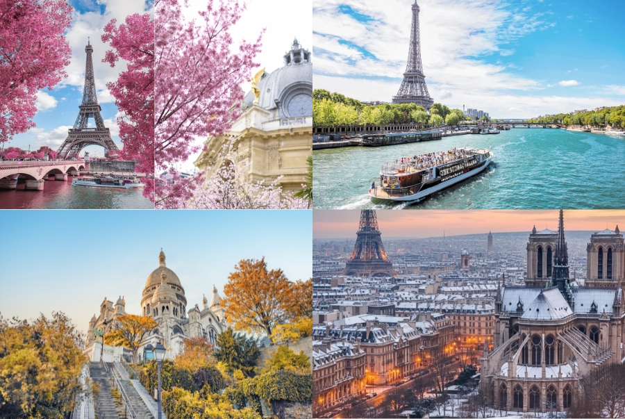 Mỗi mùa trong năm Paris lại mang trong mình một vẻ đẹp rất riêng