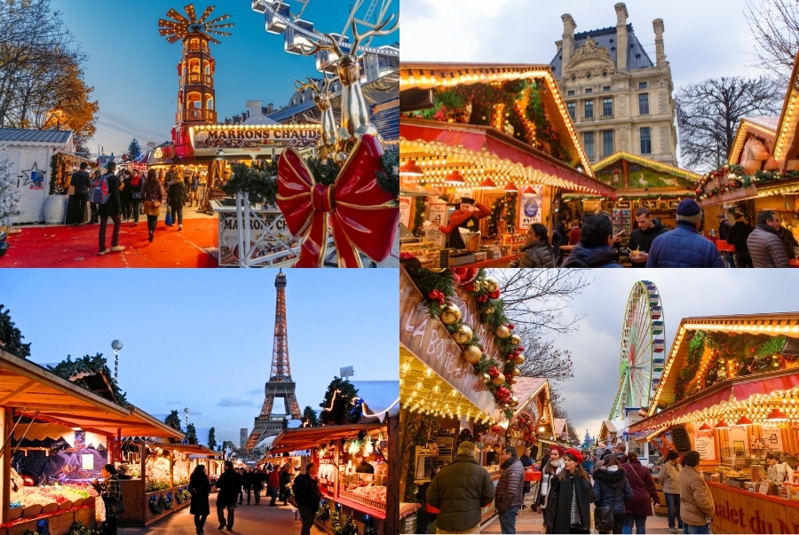Những khu chợ Giáng Sinh tại Paris