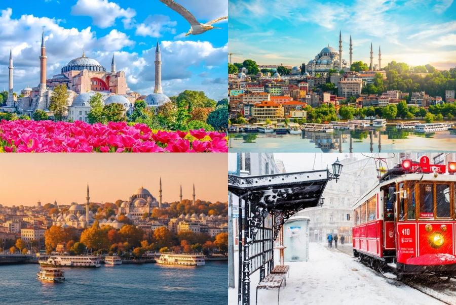 Bức tranh mỗi mùa của Thổ Nhĩ Kỳ đều mang trong mình một vẻ đẹp riêng