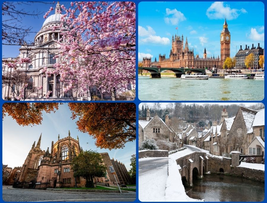 Vẻ đẹp của Anh Quốc qua 4 mùa như một bức tranh sinh động