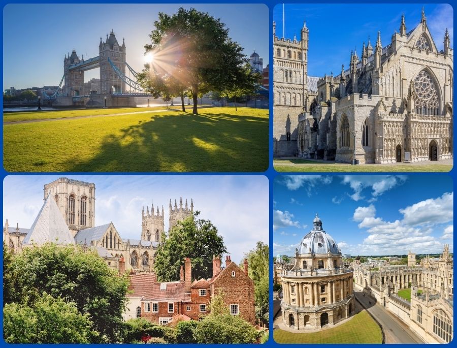 Mùa hè được xem là mùa du lịch cao điểm tại Anh, khi thời tiết trở nên ấm áp và dễ chịu nhất trong năm