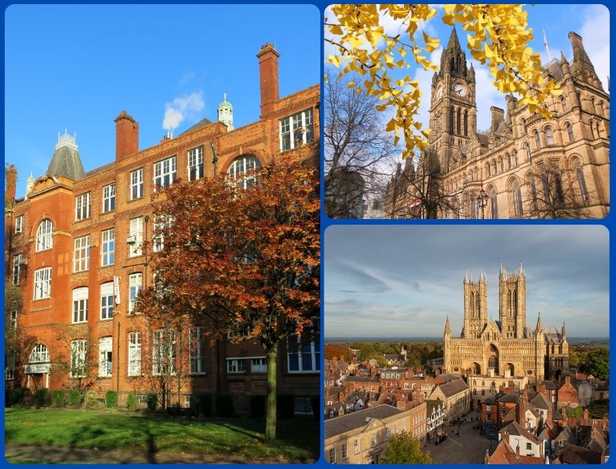  Hình ảnh những hàng lá cây chuyển sắc vàng, cam, đỏ tại nước Anh xinh đẹp