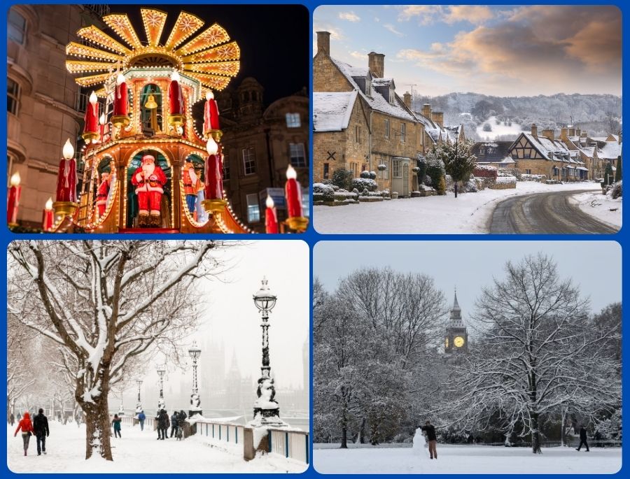 Vẻ đẹp cổ tích và tĩnh lặng của nước Anh vào mùa đông