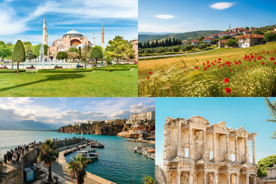 Mùa hè tại Thổ Nhĩ Kỳ là thời điểm lý tưởng cho các hoạt động ngoài trời