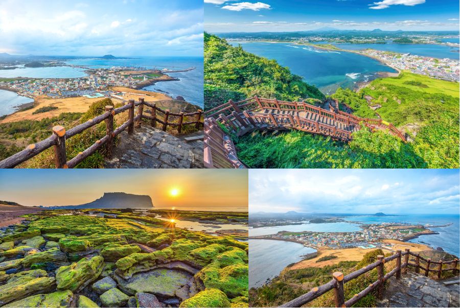 Đảo jeju có thời tiết nắng ấm nhất trong tất cả các vùng tại Hàn Quốc vào dịp tết