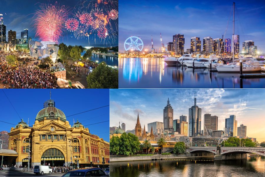 Melbourne là địa điểm nổi tiếng với kiểu thời tiết “bốn mùa trong một ngày”