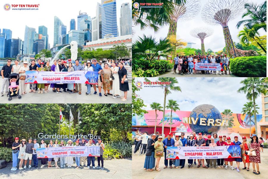 Singapore là địa điểm du lịch hấp dẫn được nhiều người yêu thích nhất hiện nay