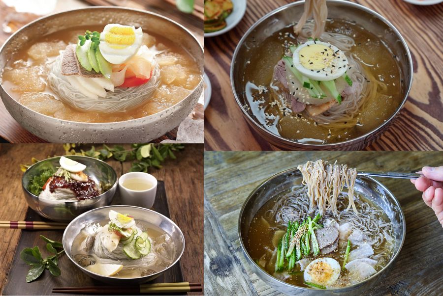 Naengmyeon là món mì lạnh truyền thống của khu vực Bắc Hàn
