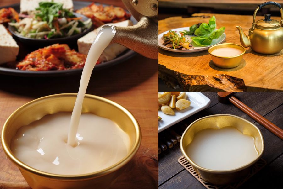 Makgeolli là loại rượu gạo truyền thống của Hàn Quốc được rất nhiều người yêu thích