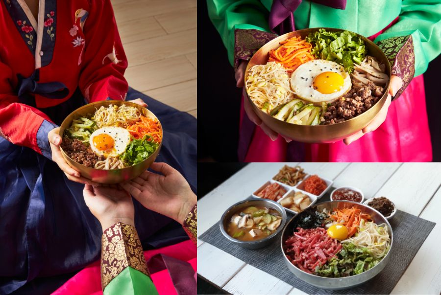 Bibimbap là sự hòa quyện hoàn hảo giữa nhiều nguyên liệu phong phú với nhau