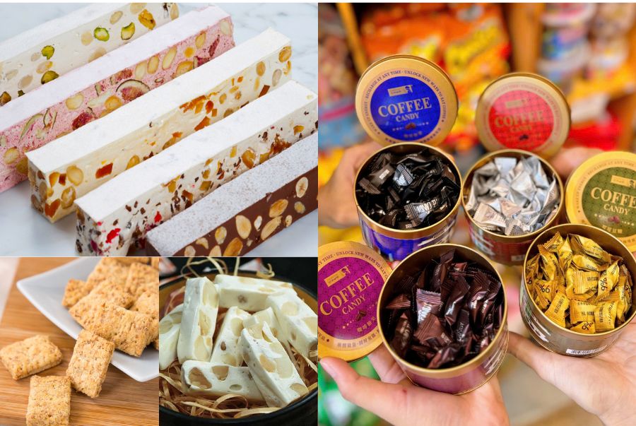 Các loại kẹo truyền thống nổi tiếng của Đài Loan được du khách đặc biệt yêu thích