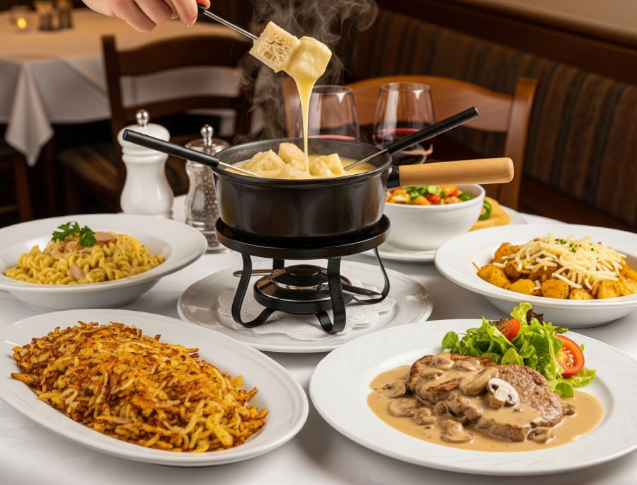 Ẩm thực Thụy Sĩ là nơi tinh hoa ẩm thực Pháp, Đức, và Ý hòa quyện