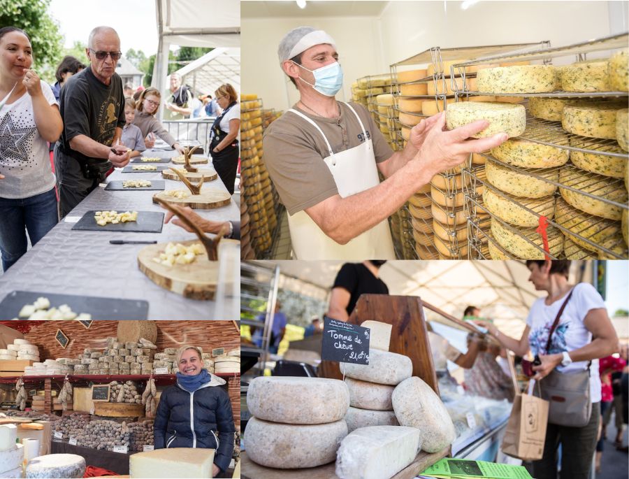 Lễ hội phô mai Tomme mô phỏng rõ nét quy trinh làm phô mai của người dân Thụy Sĩ