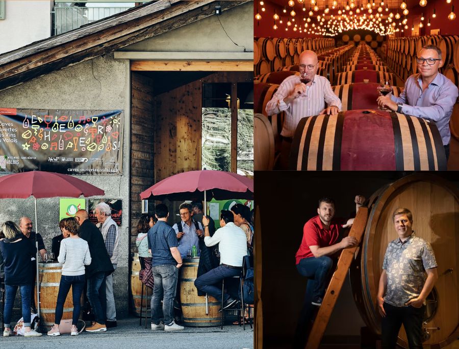 Lễ hội rượu vang Valais thường diễn ra vào mùa thu hoạch nho