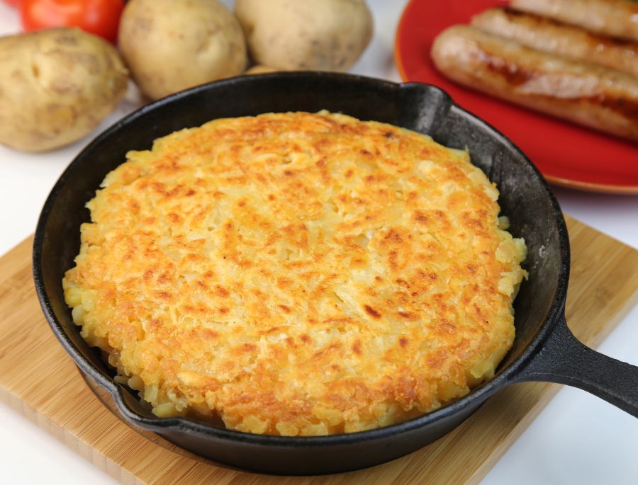 Rösti là món ăn được mệnh danh là "món ăn quốc dân" của Thụy Sĩ