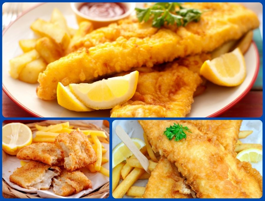 Fish and Chips có giá dao động từ £10 đến £18 tùy theo loại cá