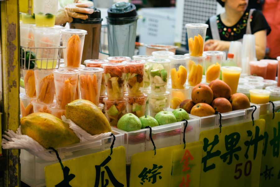  Shilin Night Market vào mùa hè càng thêm nhộn nhịp với hàng loạt món ăn mát lạnh