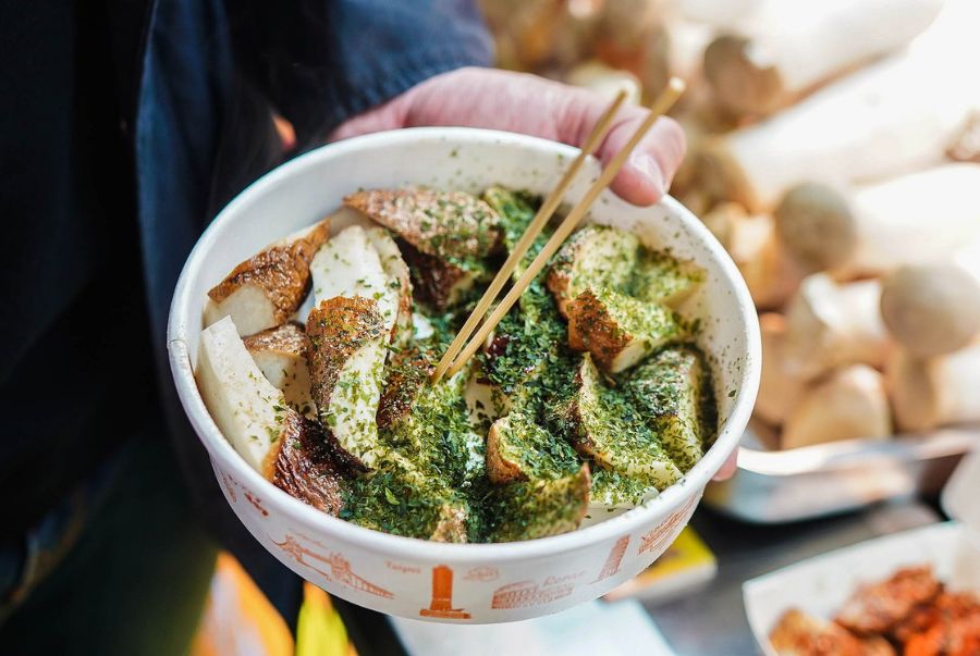 Chợ Jiufen là nơi tập trung rất nhiều những món ăn thơm ngon bổ dưỡng