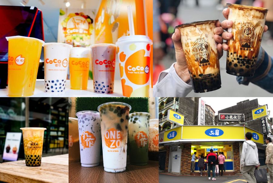 Một số hãng trà sữa nổi tiếng tại Đài Loan